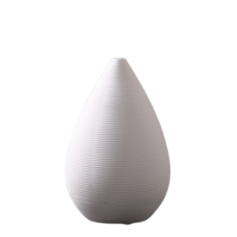 Modern Minimalist White Ceramic Vase