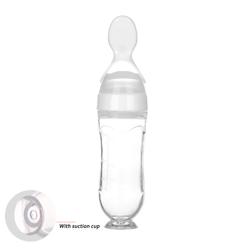 Baby Feeding Bottle With Spoon