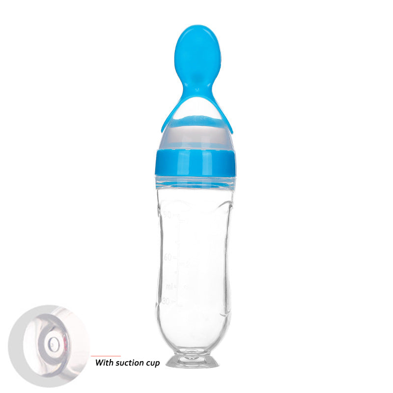 Baby Feeding Bottle With Spoon