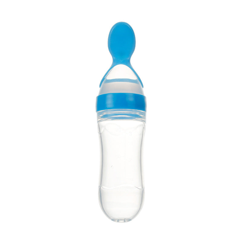 Baby Feeding Bottle With Spoon