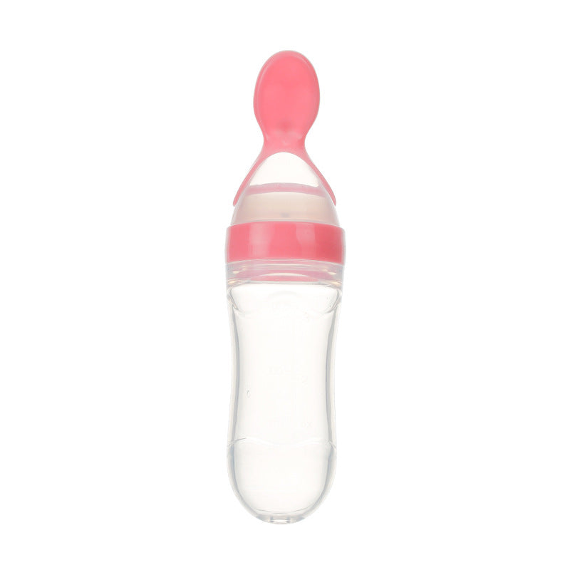 Baby Feeding Bottle With Spoon