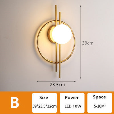 Home Living Room Wall Lamp