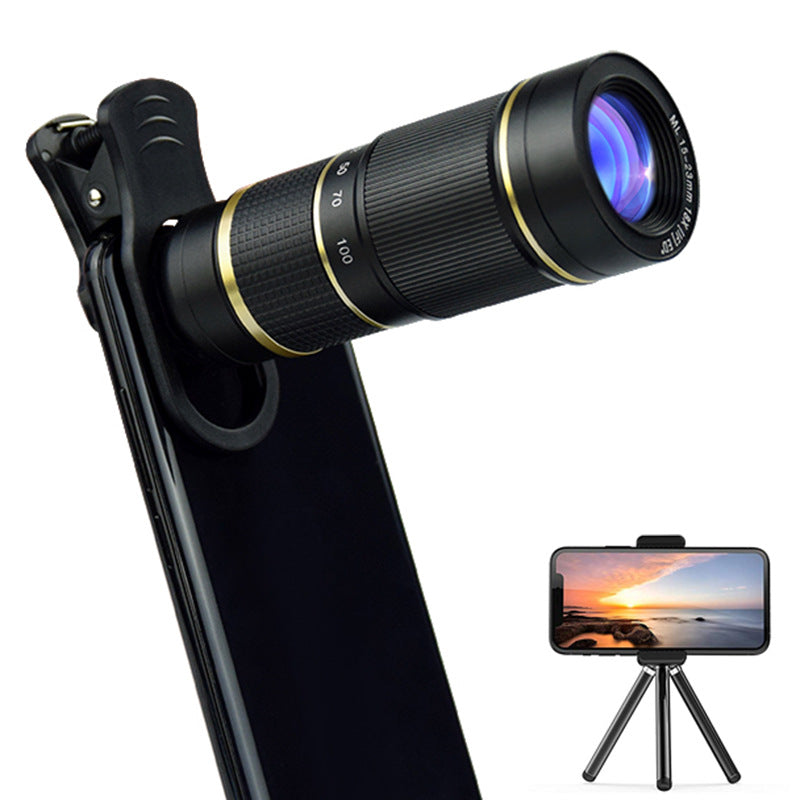 Camera With Telescope Lens - 18x Magnification