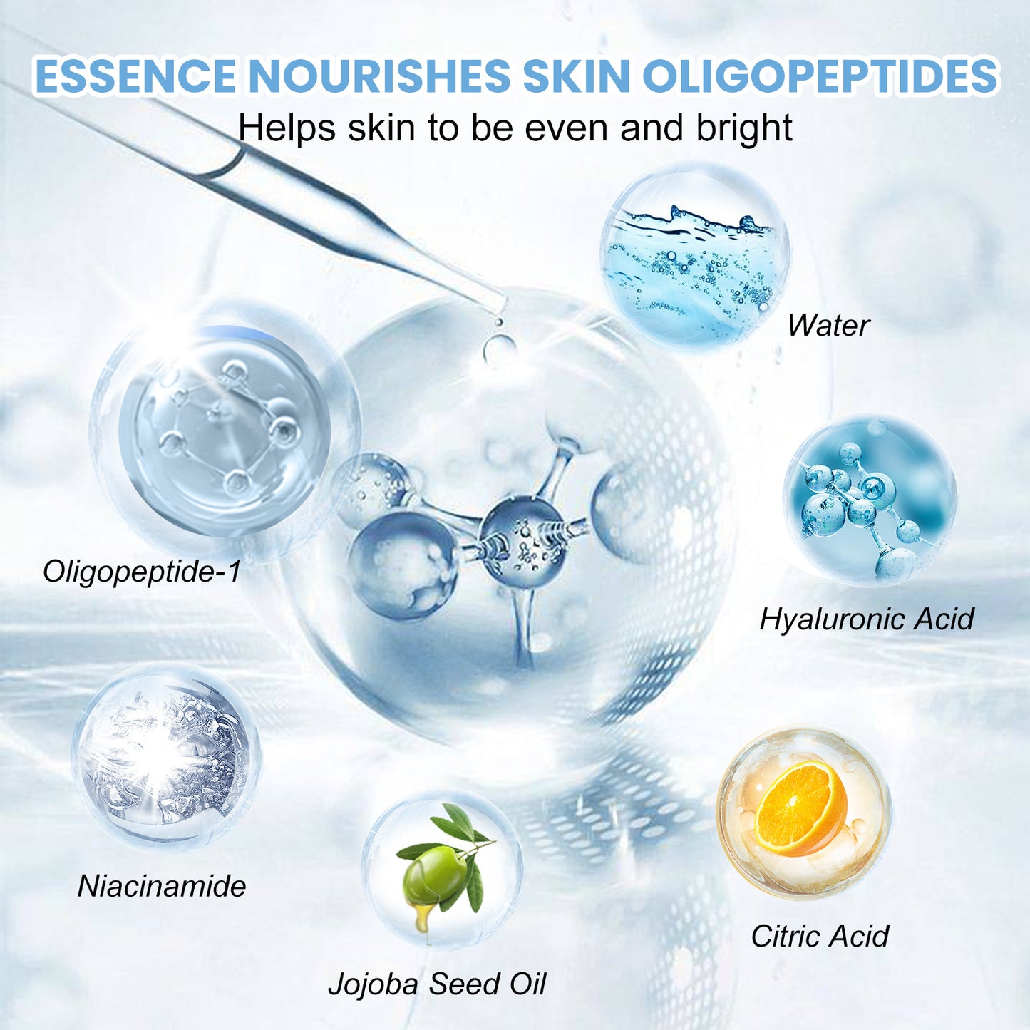 Oligopeptide Small Bubbles Clean Essence