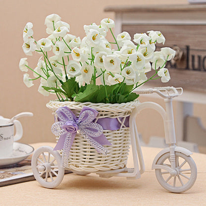 Vibrant Home Decoration Artificial Flower Cart