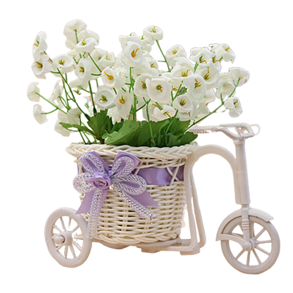 Vibrant Home Decoration Artificial Flower Cart