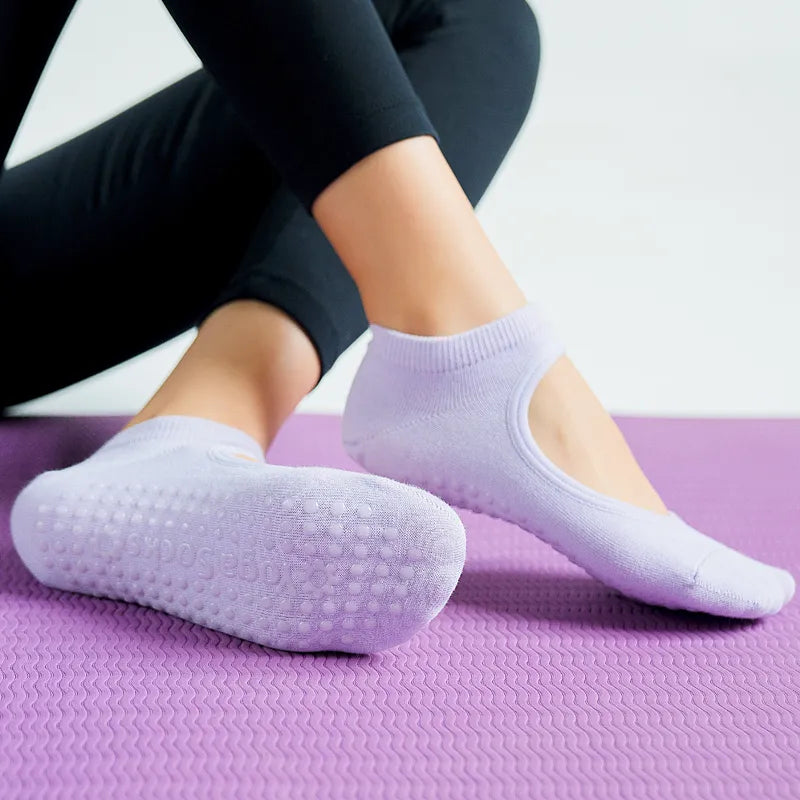 Women Anti-Slip Pilates and Yoga Socks