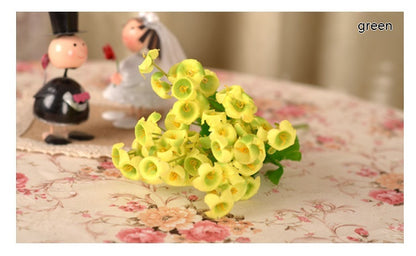 Vibrant Home Decoration Artificial Flower Cart